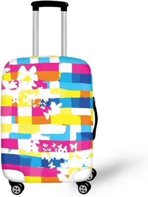 Business Travel Luggage Protector - Suitcase Covers Sturdy Travels Bags Protective Cover Foldable Convinent to Store for Travel Outdoors Color