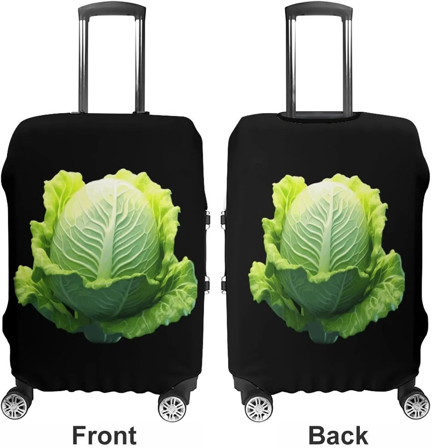 Cabbage Luggage Covers Cute Suitcase Protector Travel Baggage Case Covers
