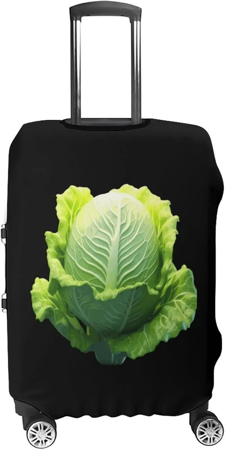 Cabbage Luggage Covers Cute Suitcase Protector Travel Baggage Case Covers
