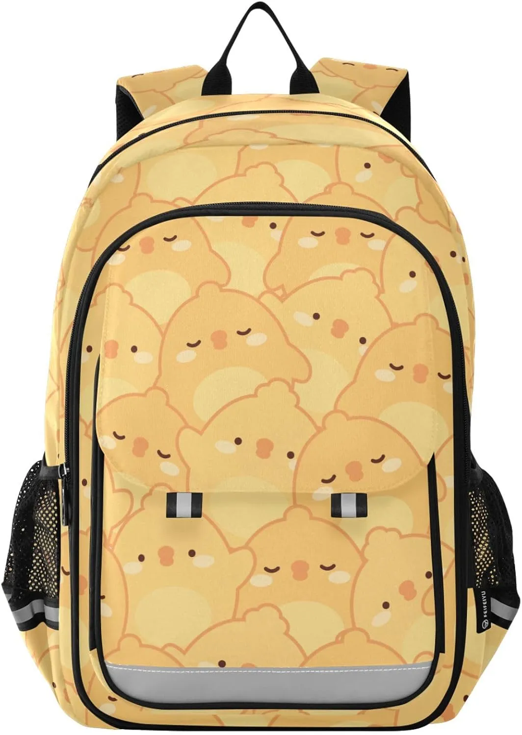 Caikeny Kids Backpack Chick Cute School Backpacks Aniaml School Bags Shoulder BookBags Elemetary for Boys Girls Students