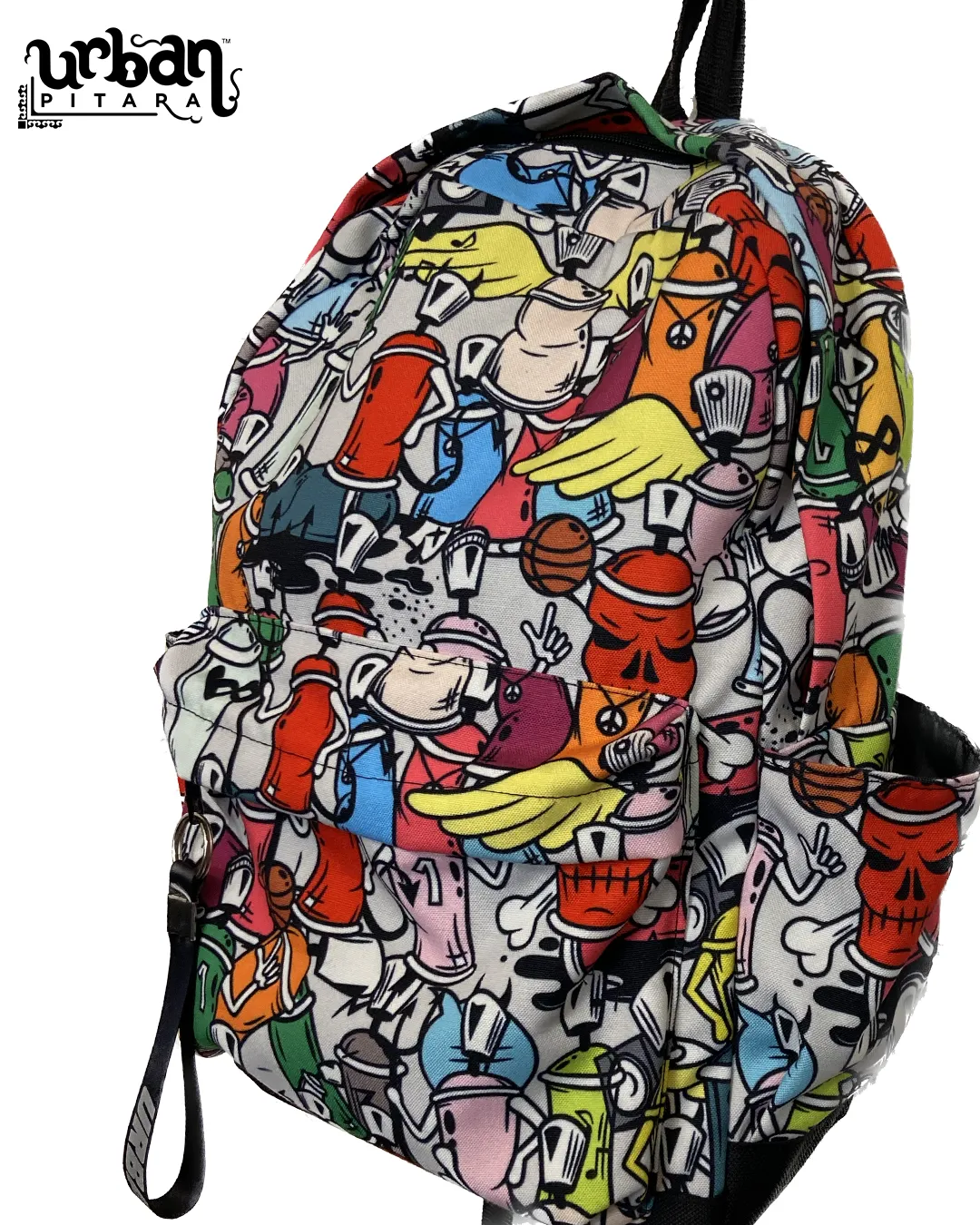 Cans Canvas Backpack