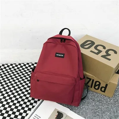 canvas backpack