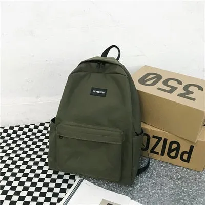 canvas backpack