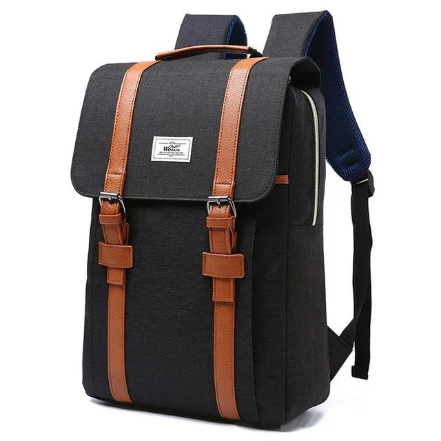 Canvas Soft Padded Backpack