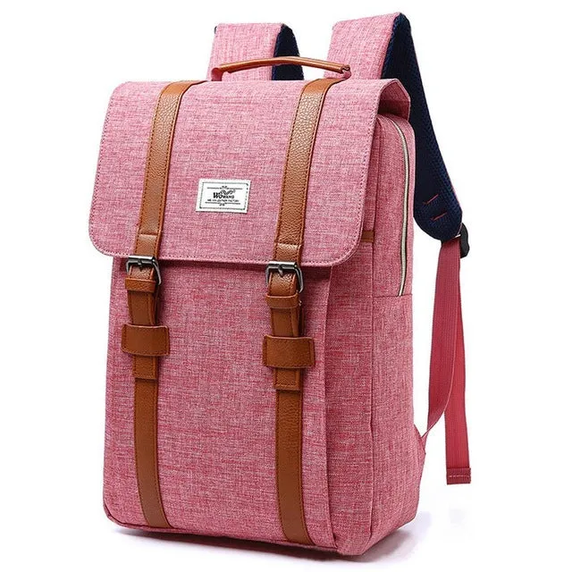 Canvas Soft Padded Backpack