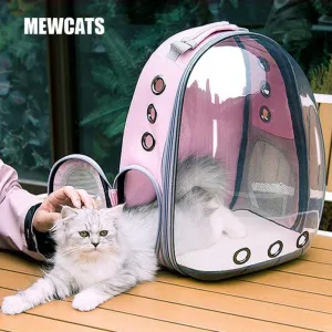 Cat Carrier Transparent 5 Colors Bubble Backpack