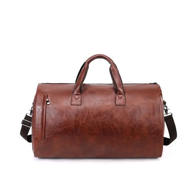 Catei Karrui Retro Suit Travel Bag with Shoe Compartment – Foldable Business Garment Bag