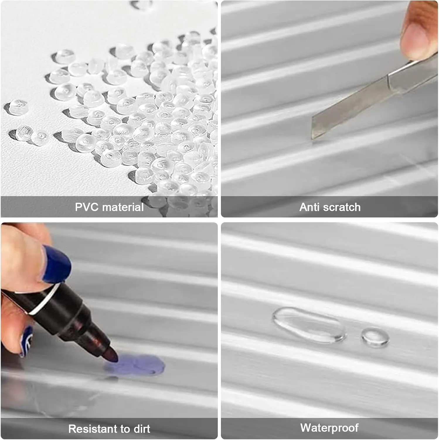 Clear Luggage Cover for 24 inch Suitcase Tsa Approved Thicken PVC Plastic Suitcase Protector Cover for Baggage Travel Waterproof.