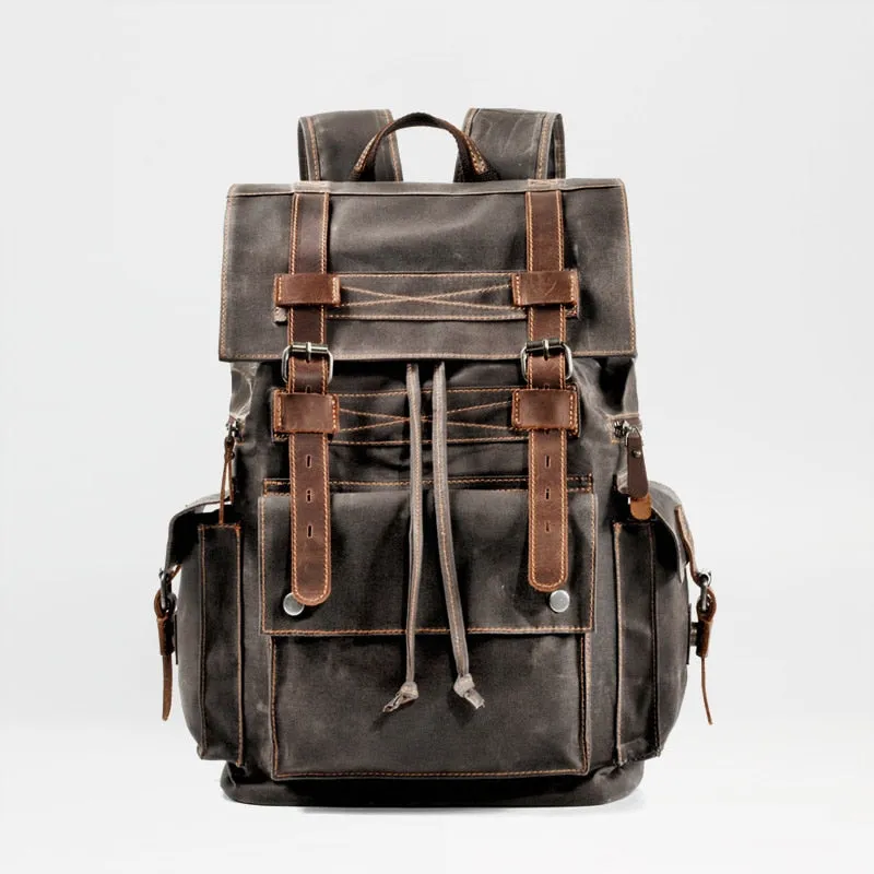 Cloud-integrated Backpack Loved by customers Men's Canvas