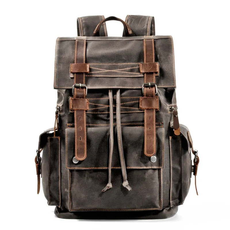 Cloud-integrated Backpack Loved by customers Men's Canvas