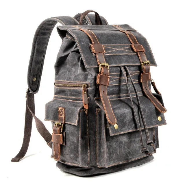 Cloud-integrated Backpack Loved by customers Men's Canvas