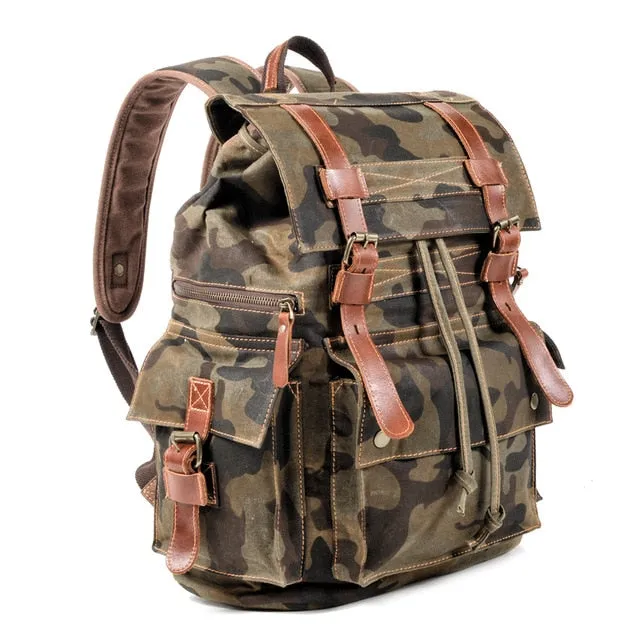 Cloud-integrated Backpack Loved by customers Men's Canvas