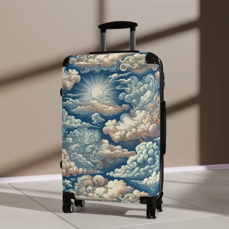Cloudscape Travel Suitcase – Stylish Luggage for Adventurers