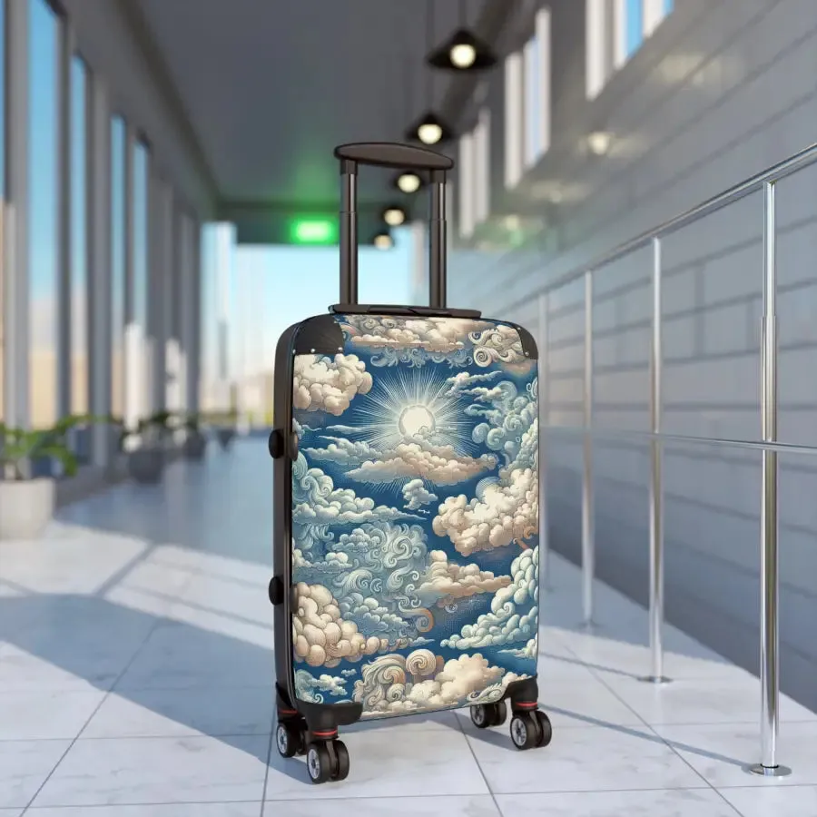 Cloudscape Travel Suitcase – Stylish Luggage for Adventurers