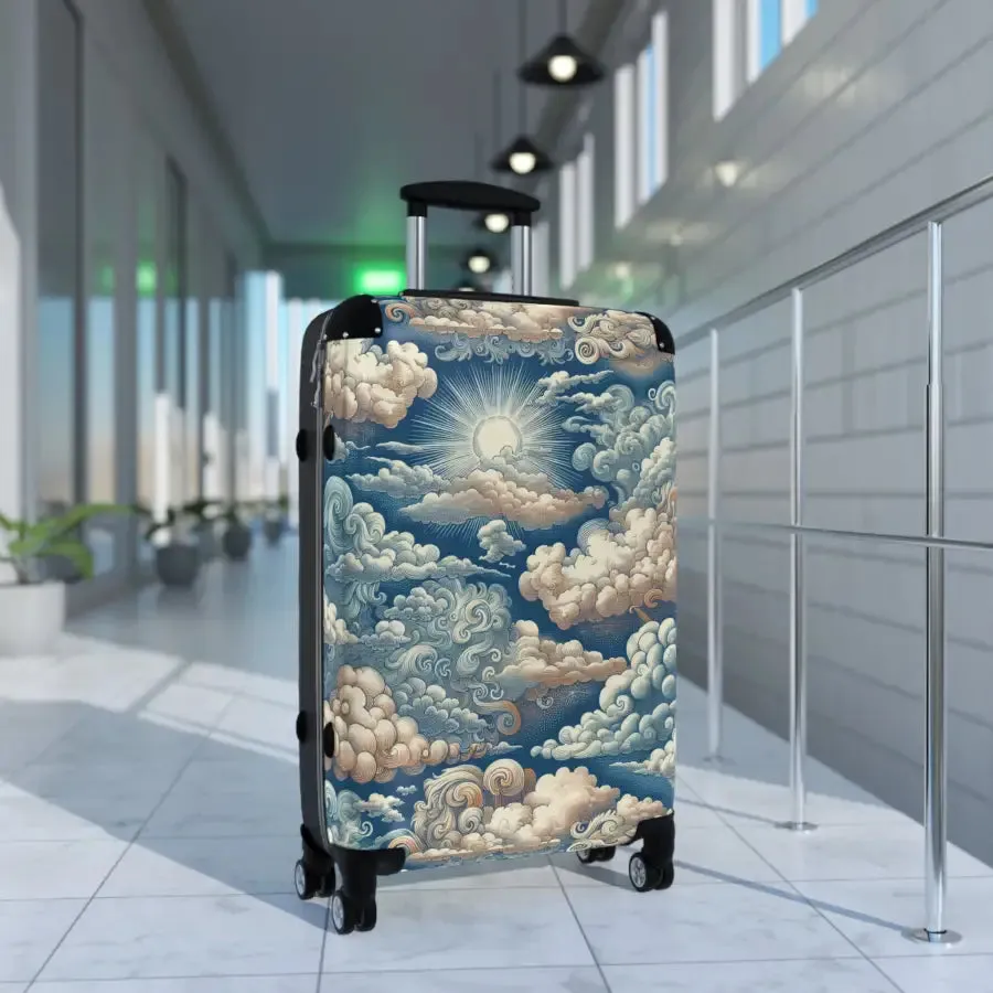 Cloudscape Travel Suitcase – Stylish Luggage for Adventurers