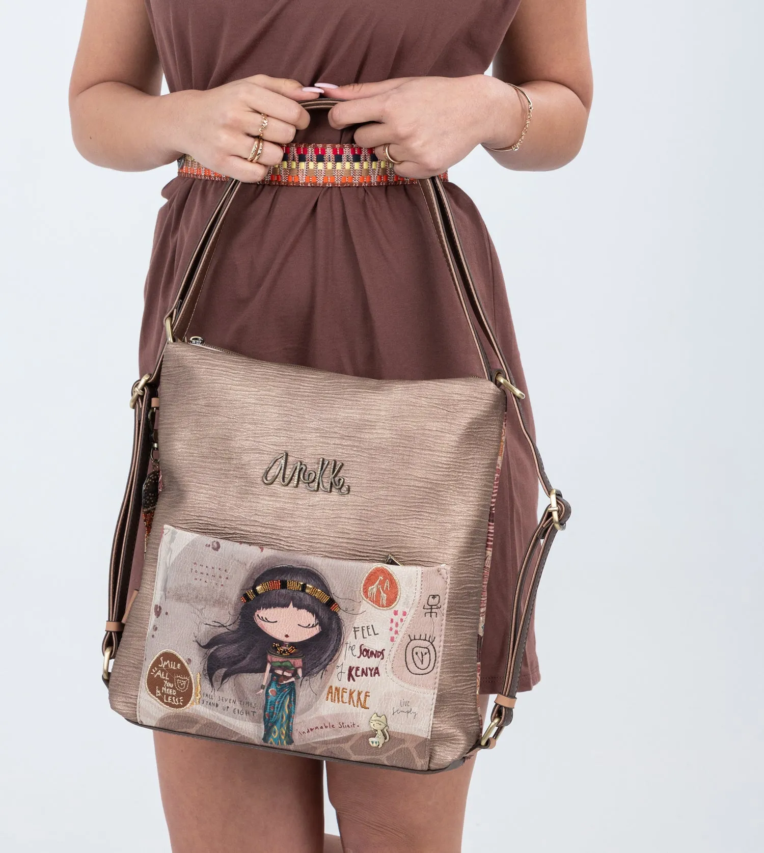 Collection Performance-optimized backpack Kenya Convertible Worldwide tracking