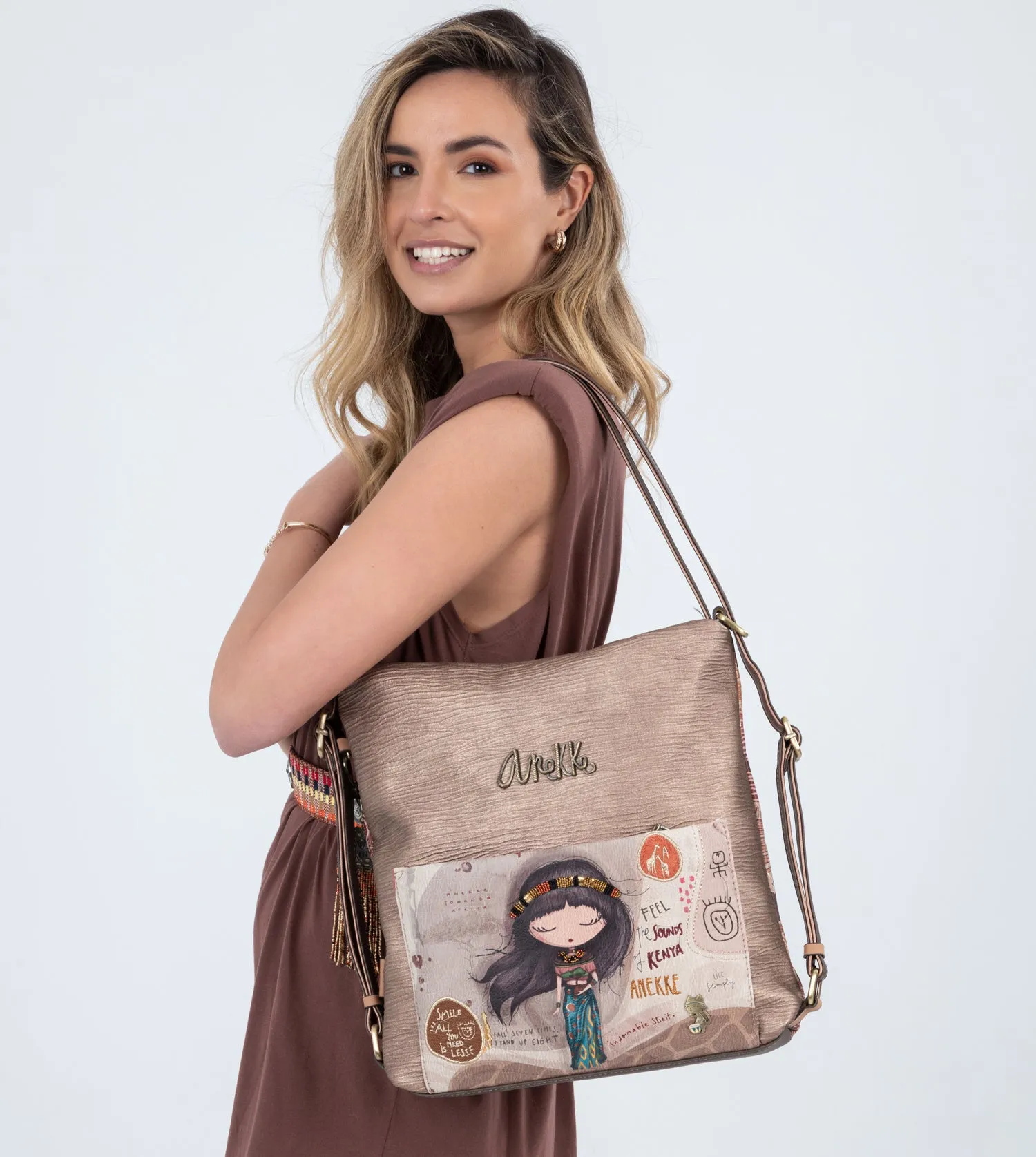 Collection Performance-optimized backpack Kenya Convertible Worldwide tracking