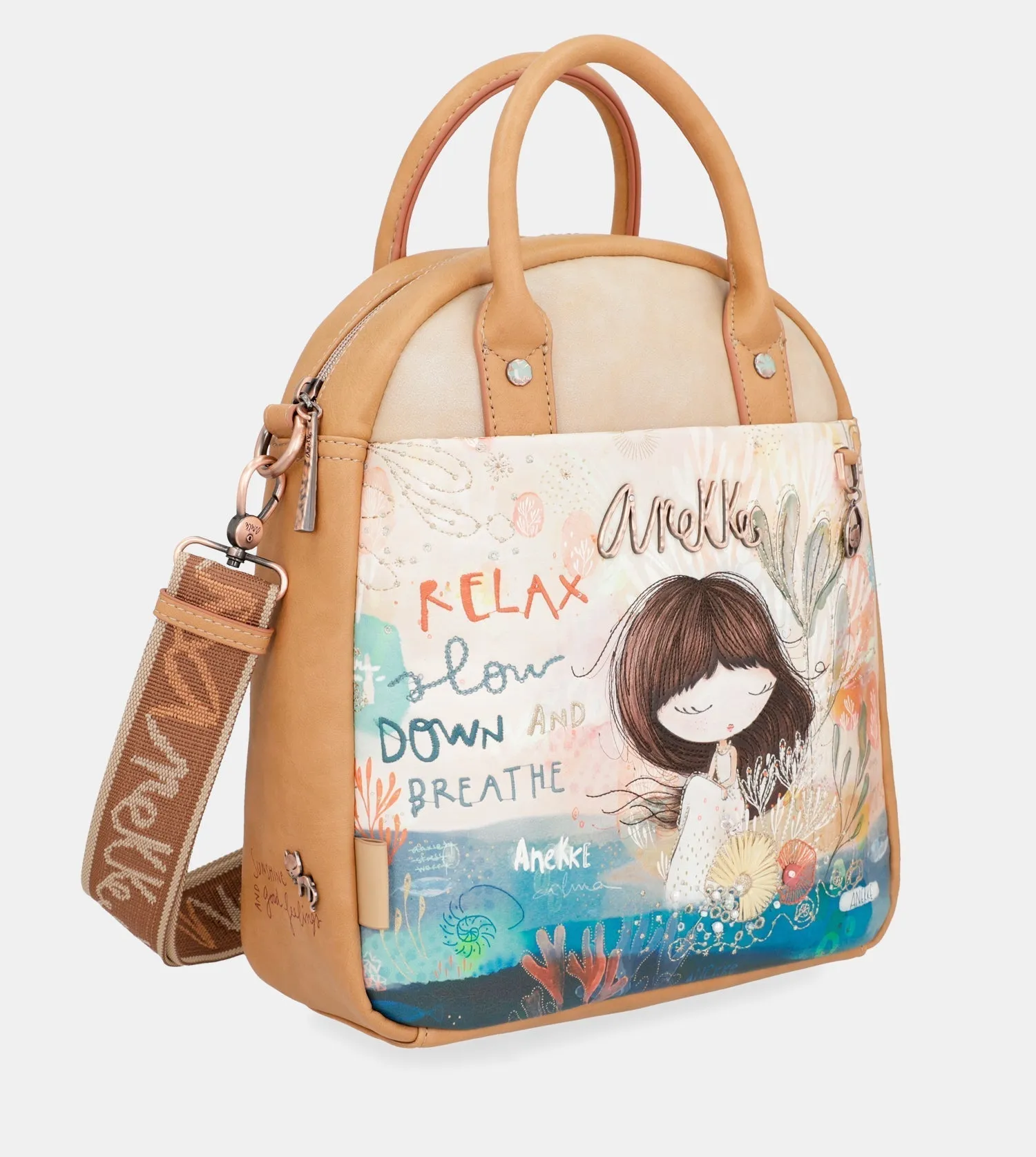 Convertible bag Volume discount shoulder to backpack Mediterranean Limited stock
