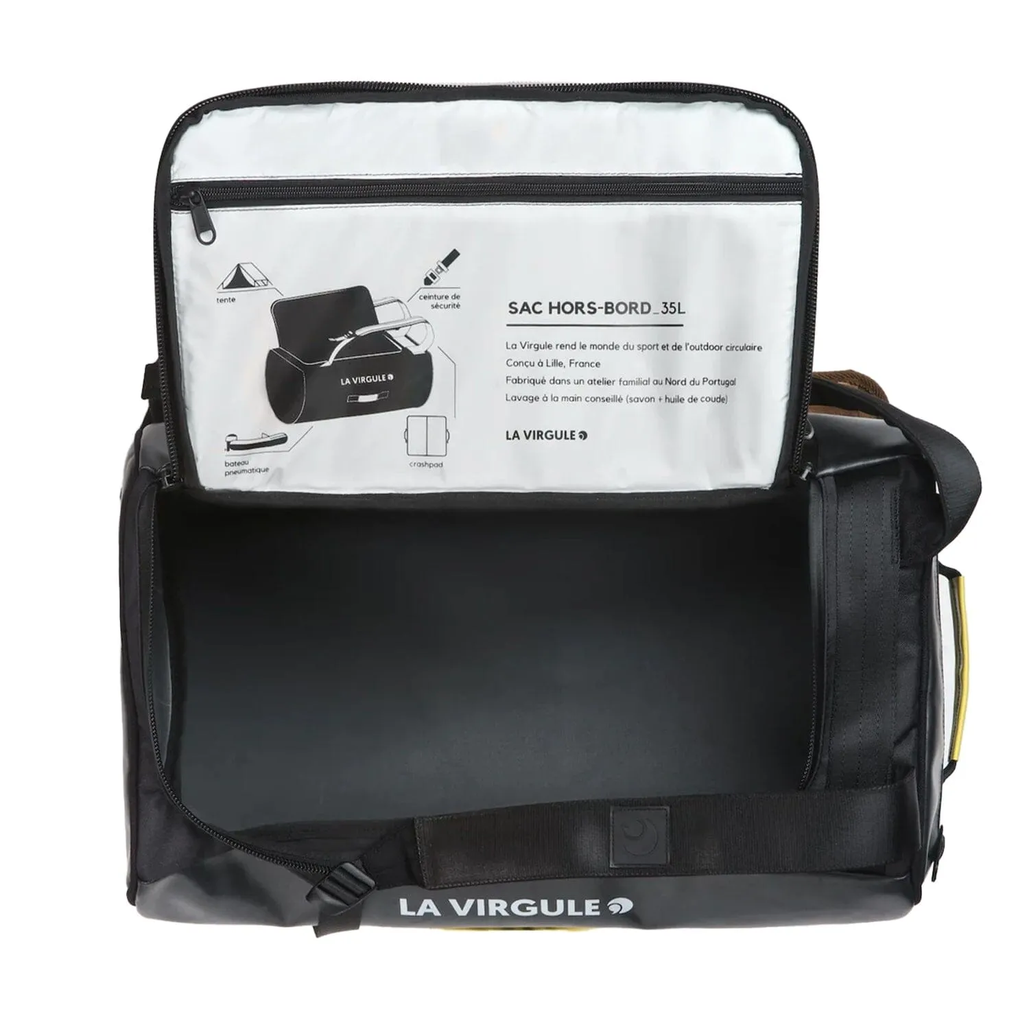 Convertible Waterproof Duffle Bag - Hors Bord | LA VIRGULE