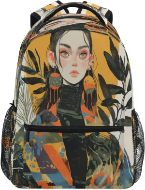 Cool Backpacks for Men Women Fashion Sports Backpack with Chest Strap for Travel Trip Rutabaga (swedes) Style
