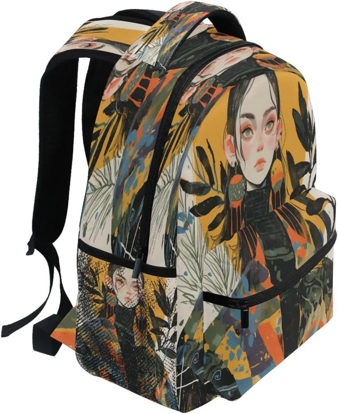 Cool Backpacks for Men Women Fashion Sports Backpack with Chest Strap for Travel Trip Rutabaga (swedes) Style