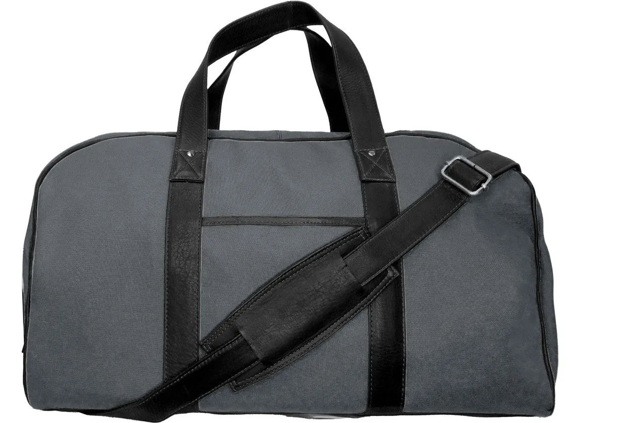 Country Club Duffel Bag, Canvas with Colombian Leather