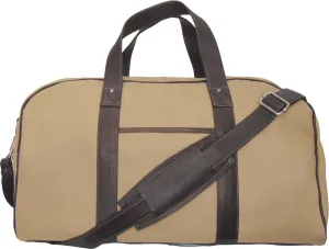 Country Club Duffel Bag, Canvas with Colombian Leather