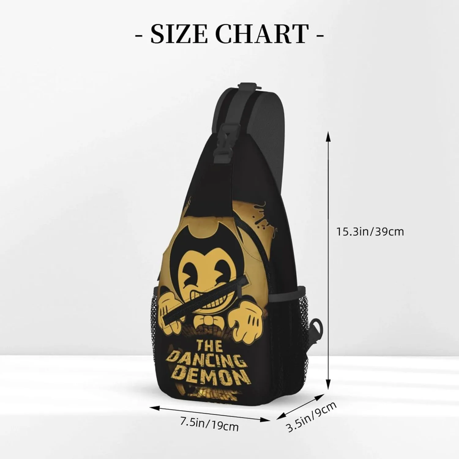 Cross Chest Bag Diagonally Sling Backpack Crossbody Funny BE&ndy Multipurpose Shoulder Bag Travel Hiking Daypack Running Sports