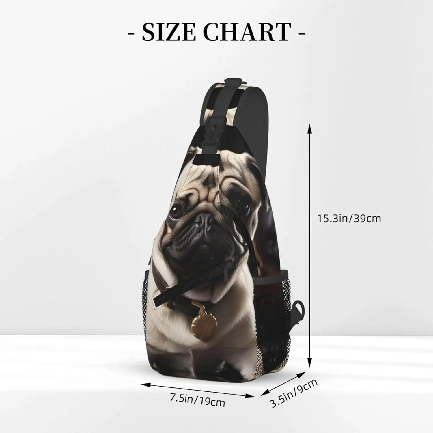 Cross Chest Bag Sling Backpack Deer Animal Sling Bag Crossbody Shoulder Bag Travel Hiking Daypack