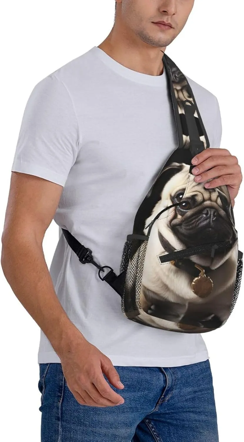 Cross Chest Bag Sling Backpack Deer Animal Sling Bag Crossbody Shoulder Bag Travel Hiking Daypack