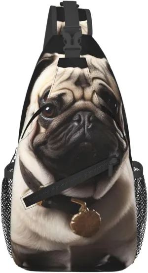 Cross Chest Bag Sling Backpack Deer Animal Sling Bag Crossbody Shoulder Bag Travel Hiking Daypack