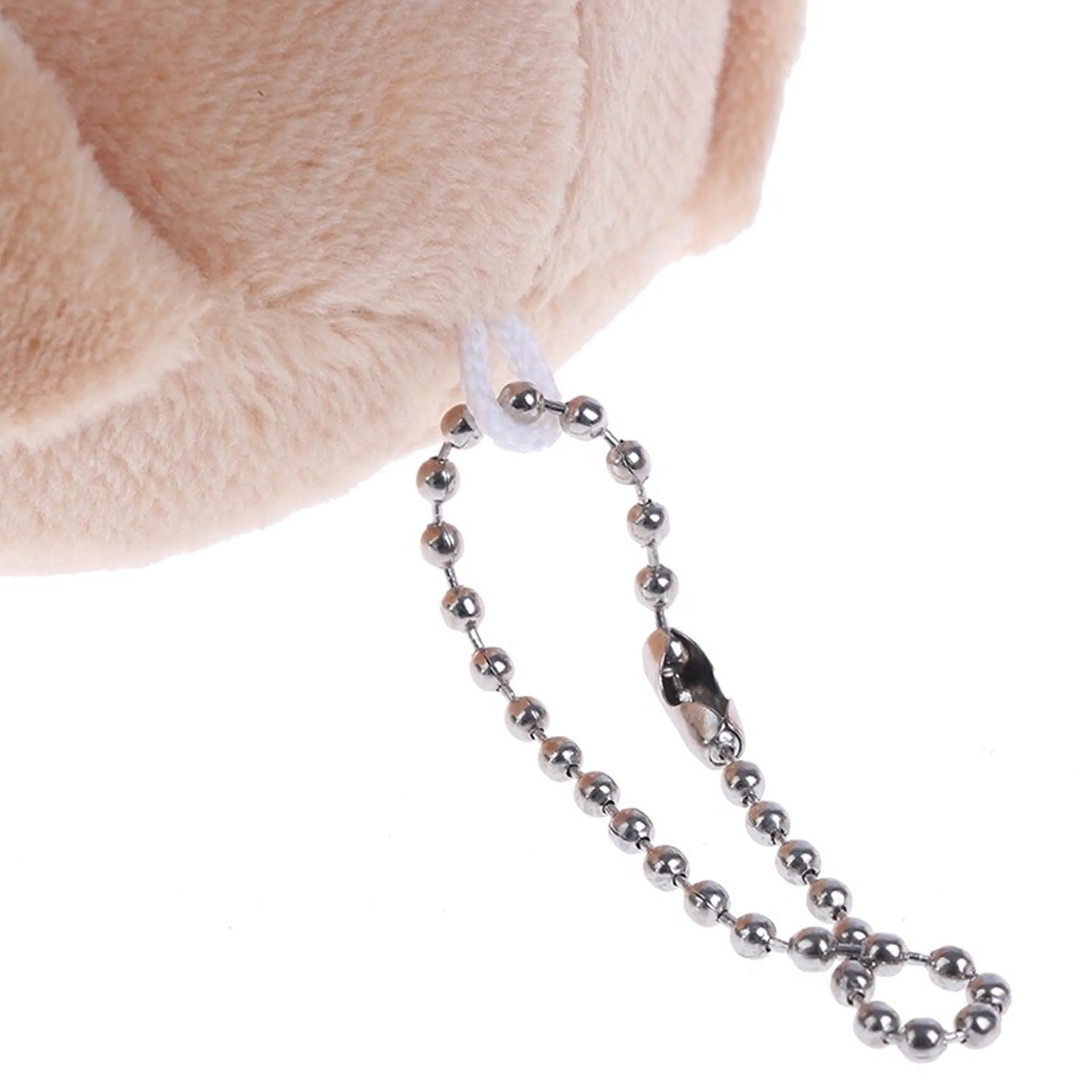 Cute Dog/Rabbit/Bear Soft Plush Keychains - Assorted