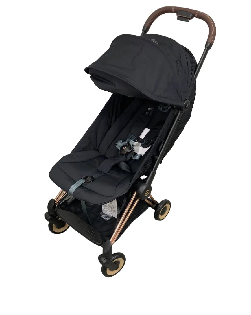 Cybex Coya Stroller, 2023, Rose Gold, Sepia Black