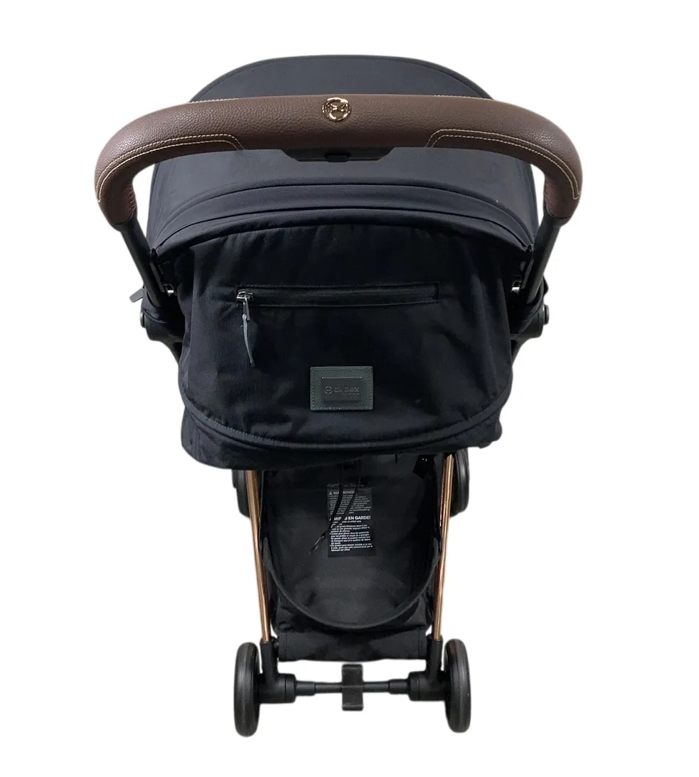 Cybex Coya Stroller, 2023, Rose Gold, Sepia Black
