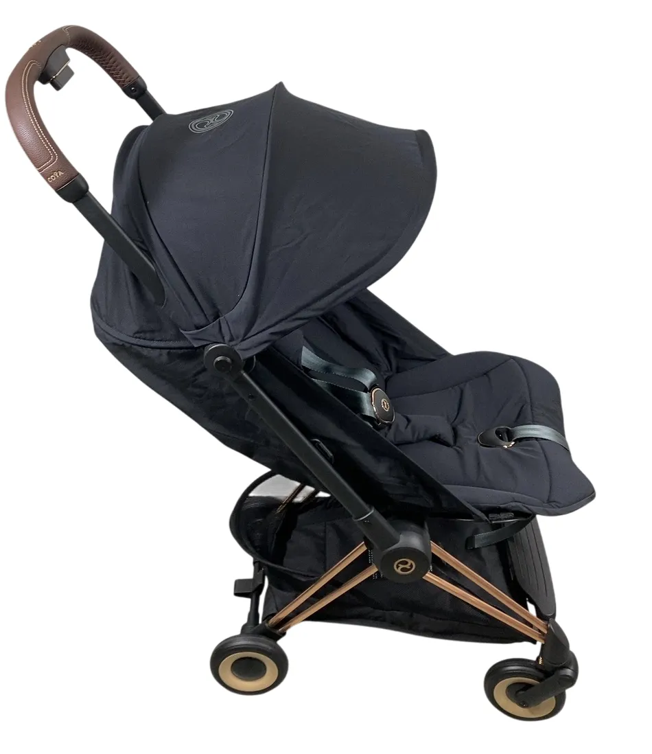 Cybex Coya Stroller, 2023, Rose Gold, Sepia Black