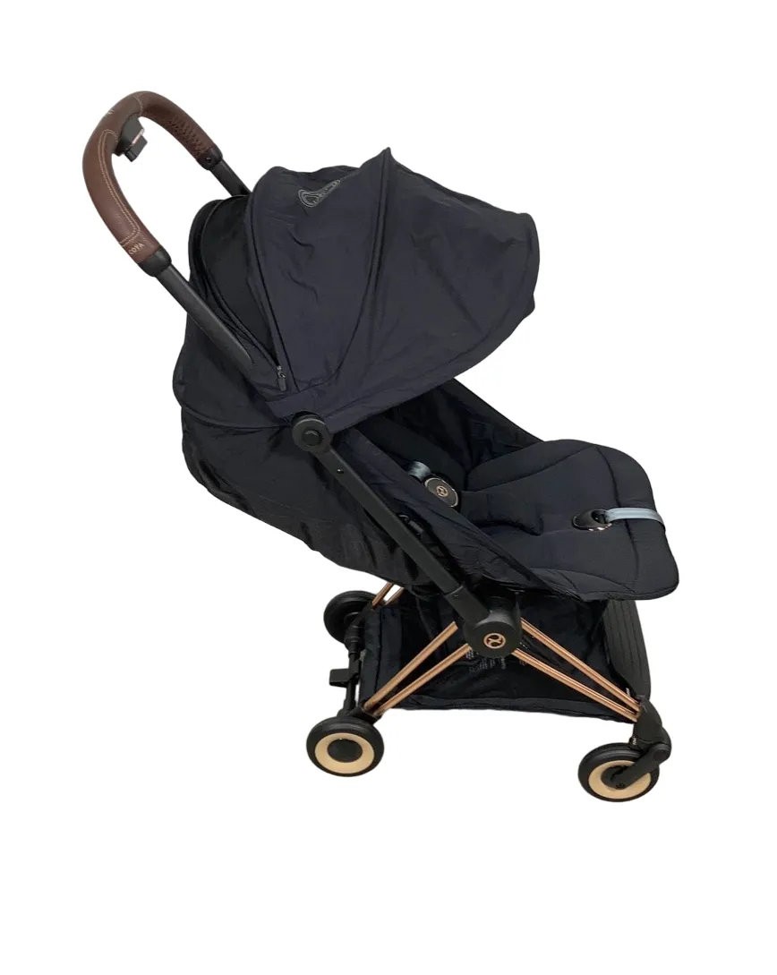 Cybex Coya Stroller, 2023, Rose Gold, Sepia Black