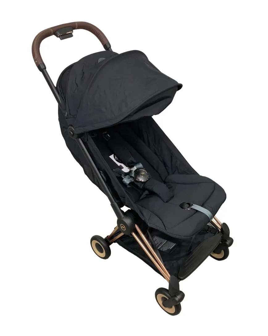Cybex Coya Stroller, 2023, Rose Gold, Sepia Black