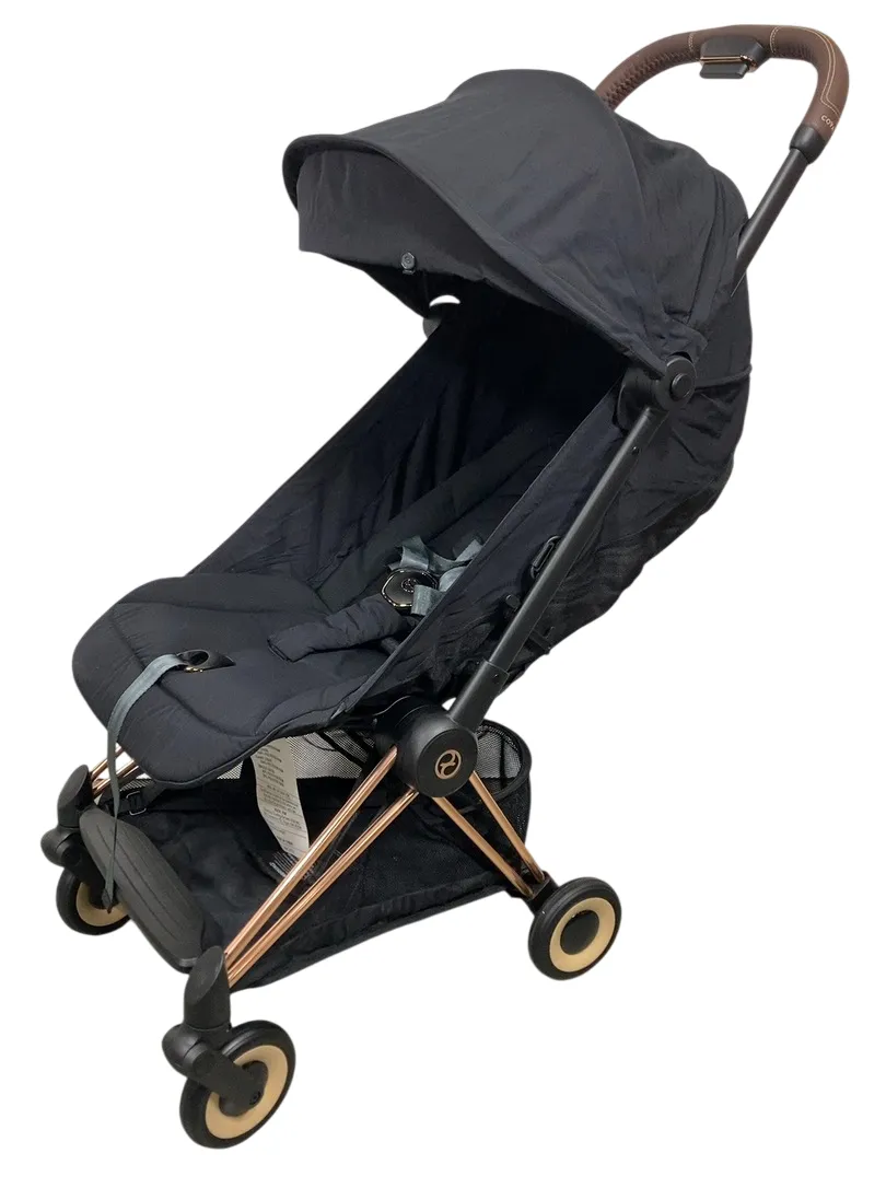 Cybex Coya Stroller, 2023, Rose Gold, Sepia Black