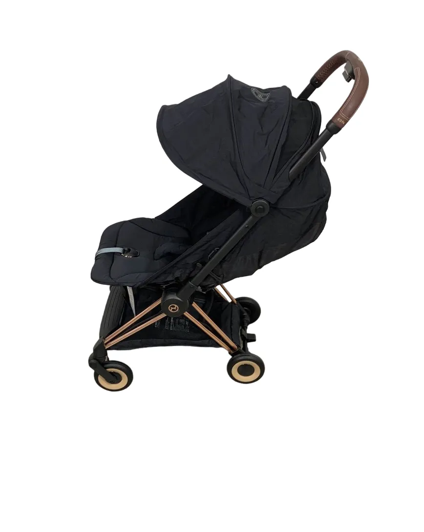 Cybex Coya Stroller, 2023, Rose Gold, Sepia Black
