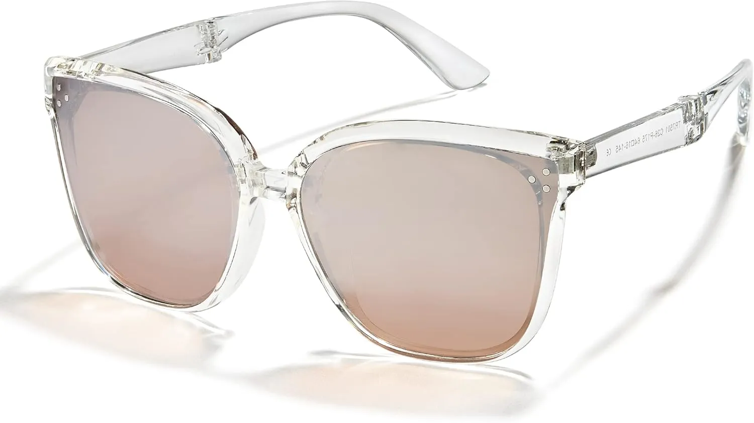 Cyxus Round Foldable Sunglasses for Women Men Polarized UV 400 Protection Folding Sun Glasses