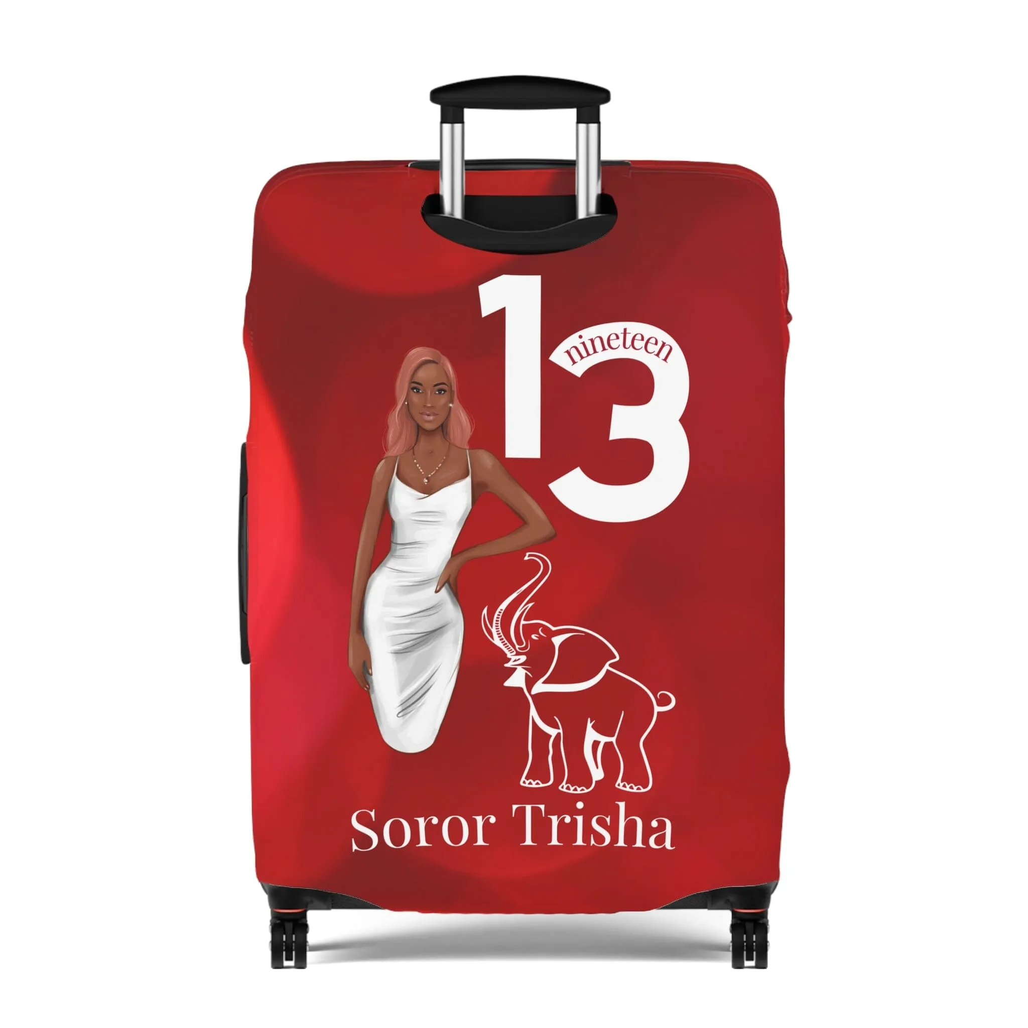 Delta Diva Personalized Luggage Cover