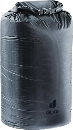Deuter Light Drypack, Water-Resistant Ripstop Roll-Top Dry Pack Sack Keeps Gear Dry for Hiking, Trekking, Camping & Kayaking