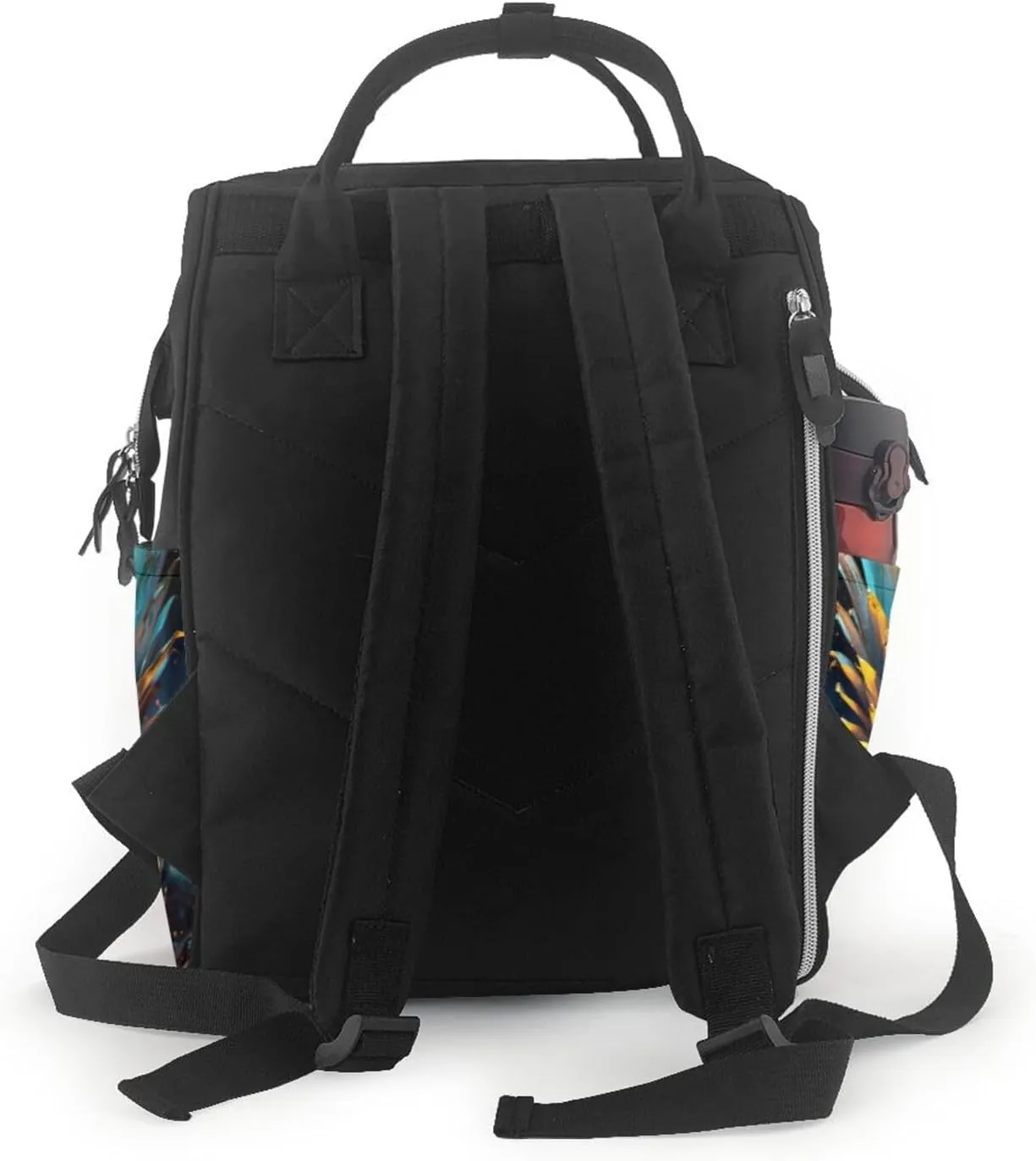 Diaper Bag Backpack Flickering Pineapple Nappy Backpack Maternity Baby Nappy Bag Changing Bags for Travel