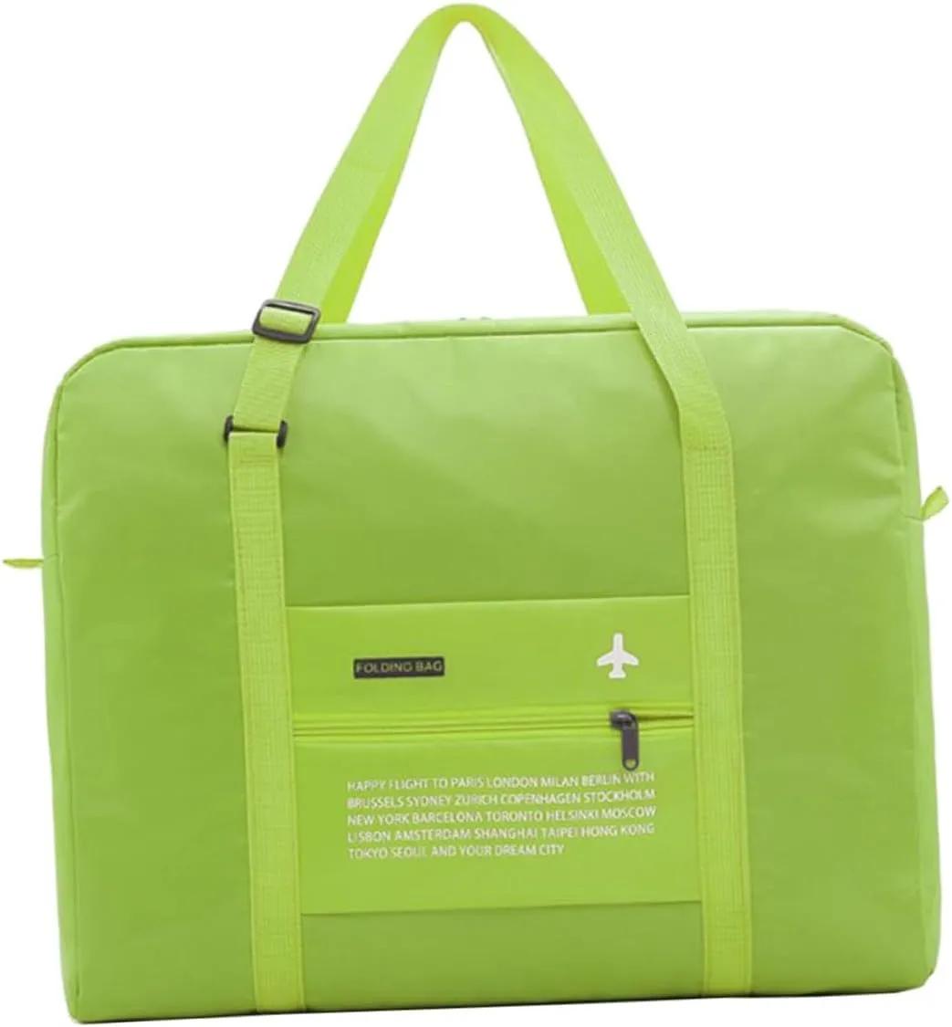 Didiseaon Foldable Sports Bag Waterproof Outer Layer Carrying for Travel Camping Hiking (nylon Hand Belts)
