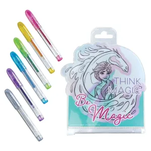 Disney Frozen Die-cut Pouch with Gel Pens