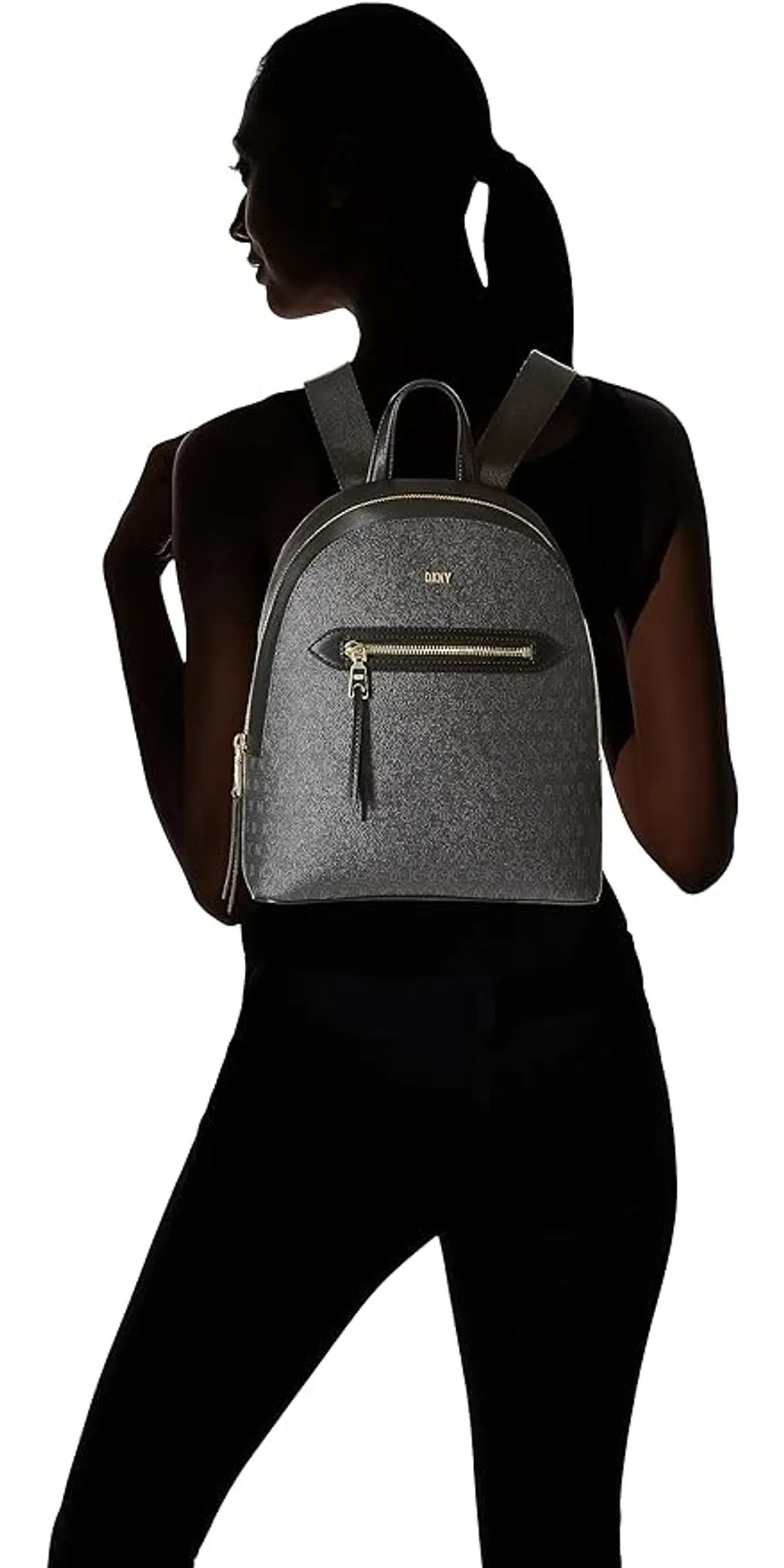DKNY Chelsea Backpack, BK Logo-BK