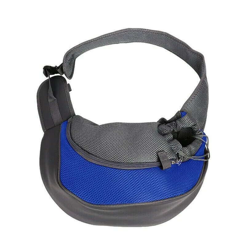 Dog Puppy Backpack Carrier - Pet Travel Tote Bag - Mesh Sling