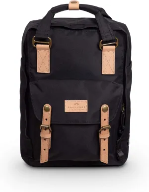 Doughnut Travel Laptop Backpack, Slim Durable Reborn Series Daypack Backpacks, Water Resistant College Computer Bag for Men & Women Fits 14 Inch Notebook(Black)