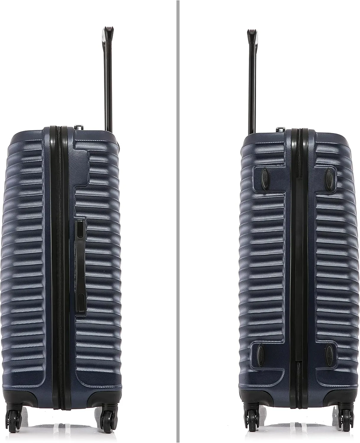 DUKAP ADLY Luggage with Spinner Wheels | Durable Lightweight Hardside Suitcase, Travel Bag with Handle and Trolley, 28-Inch Large Checked Luggage | Blue