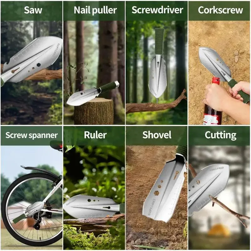 Durable Ultimate Outdoor Ally Survival Shovel